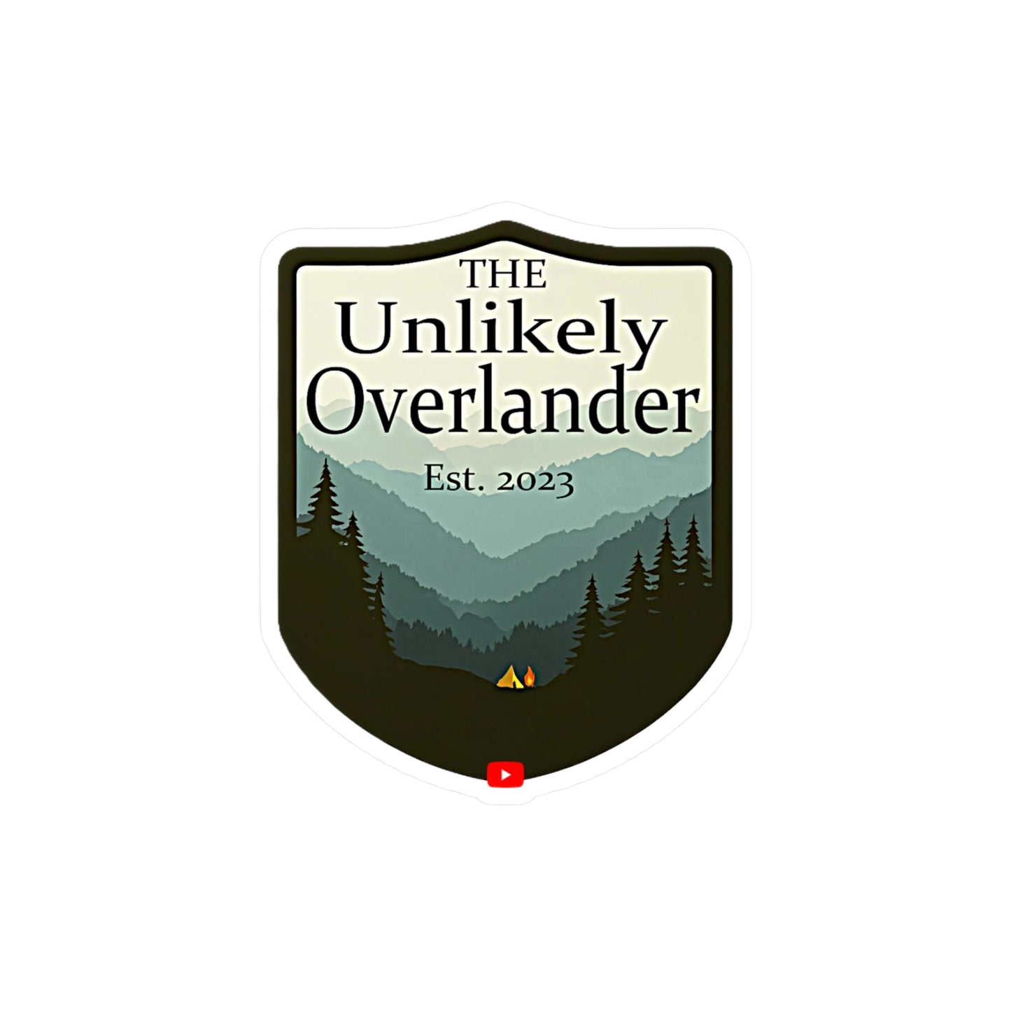Unlikely Badge Sticker