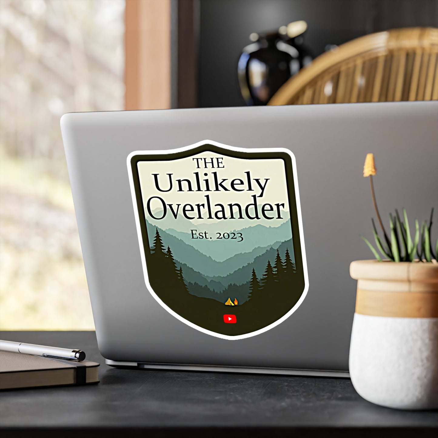 Unlikely Badge Sticker