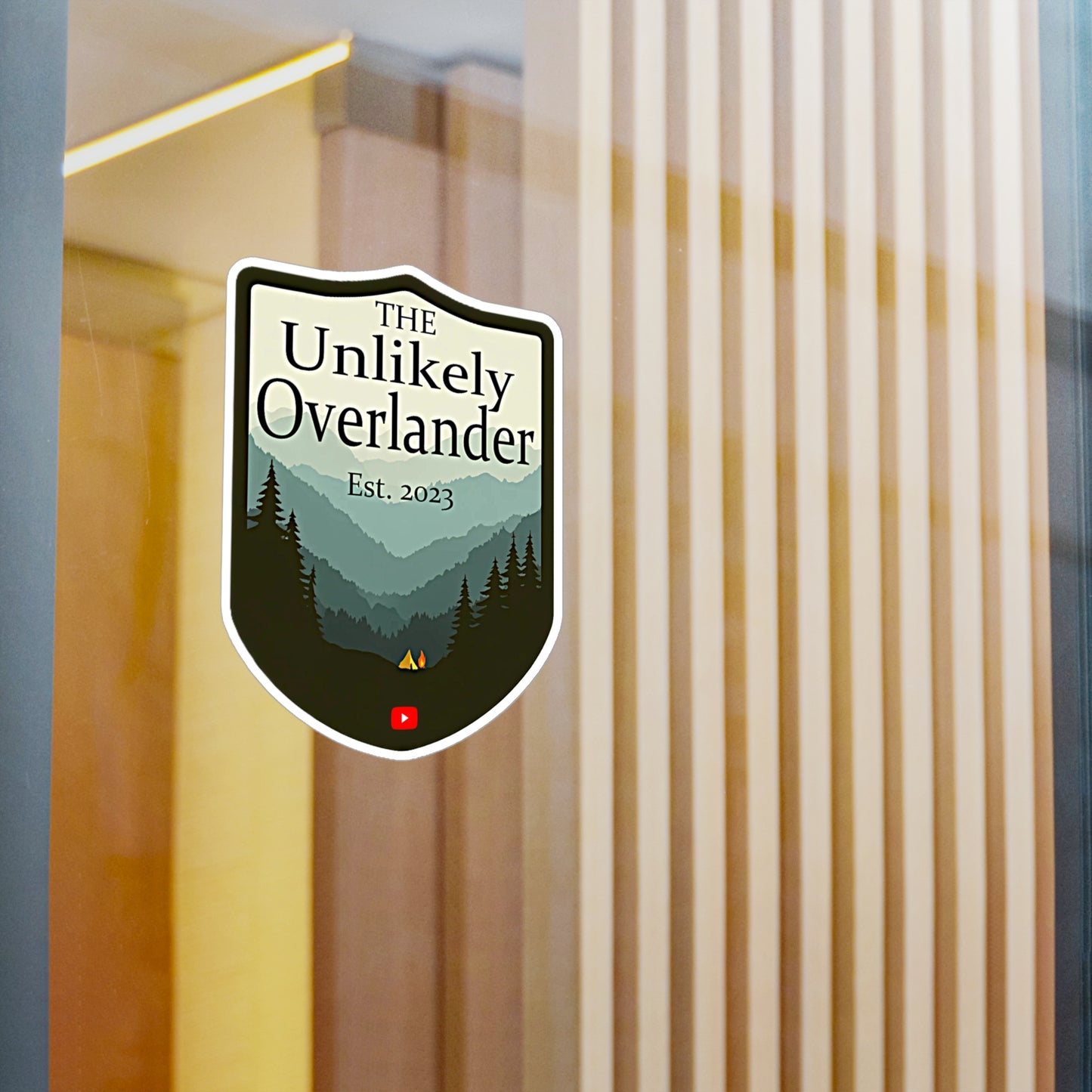 Unlikely Badge Sticker