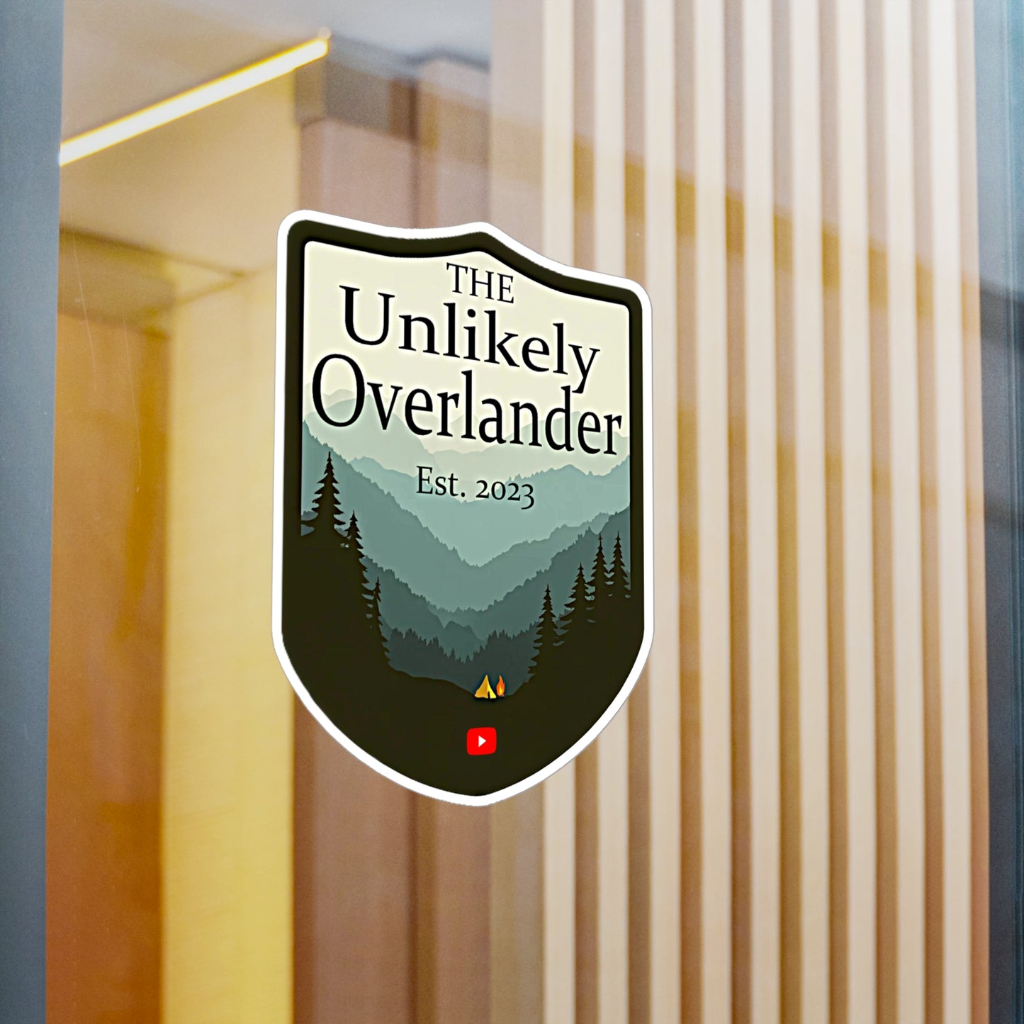 Unlikely Badge Sticker