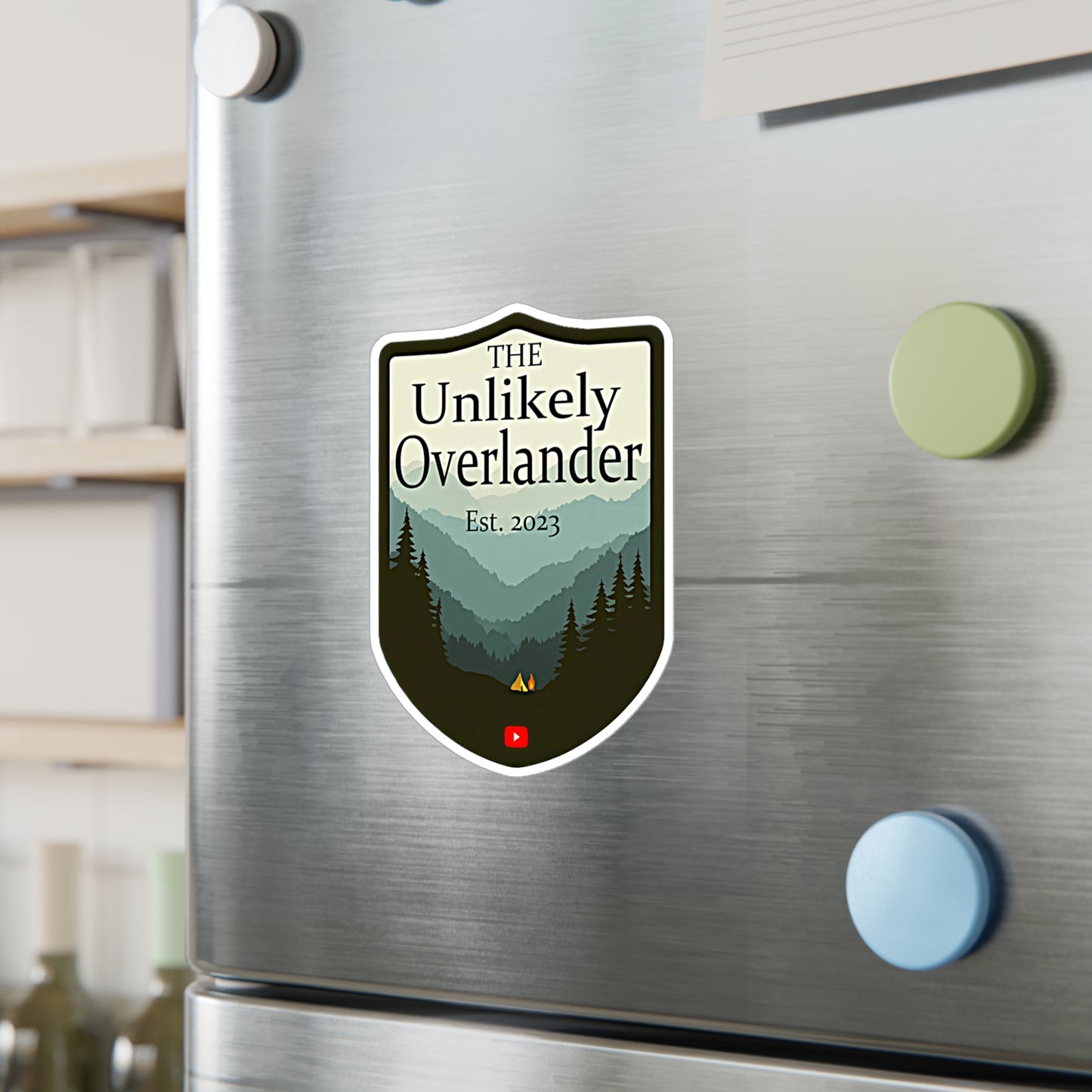 Unlikely Badge Sticker
