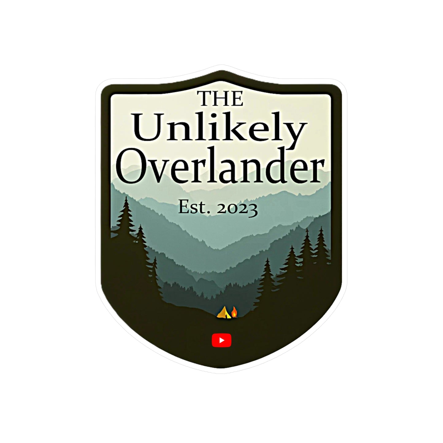 Unlikely Badge Sticker