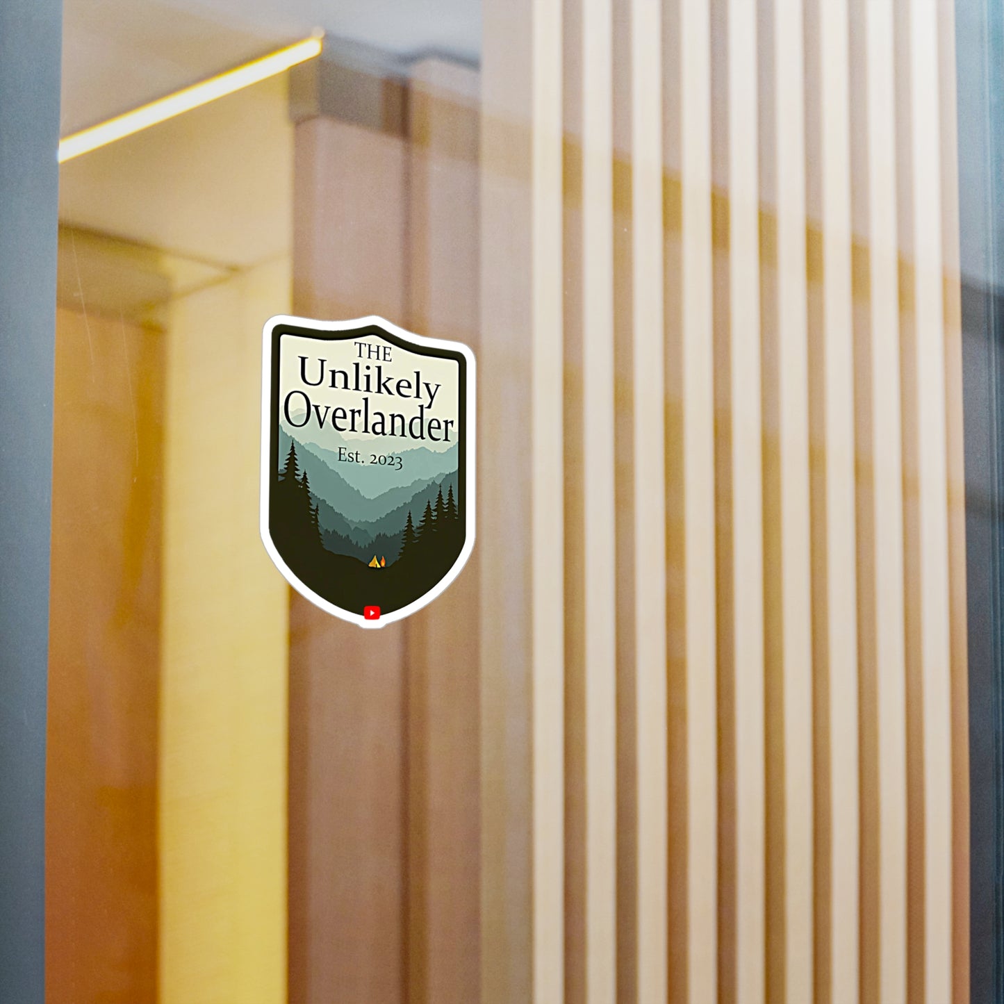 Unlikely Badge Sticker