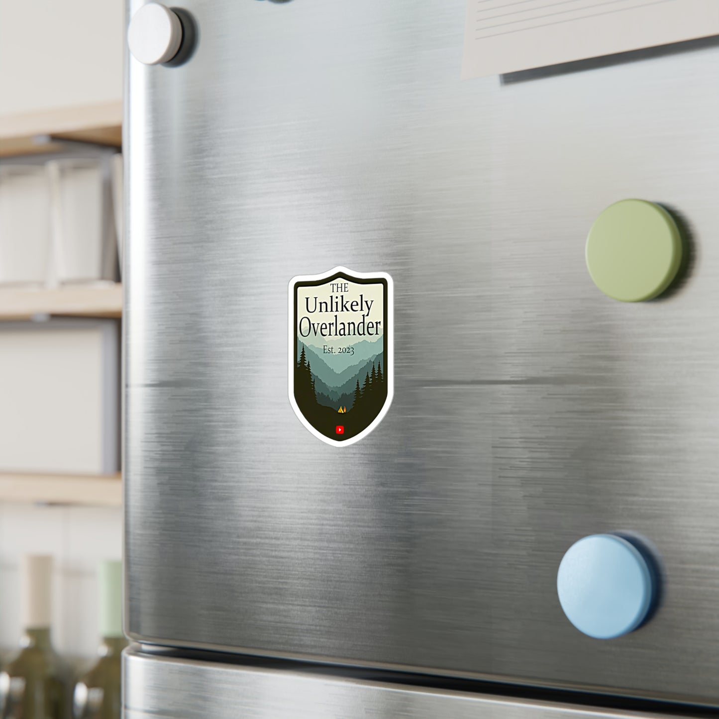 Unlikely Badge Sticker