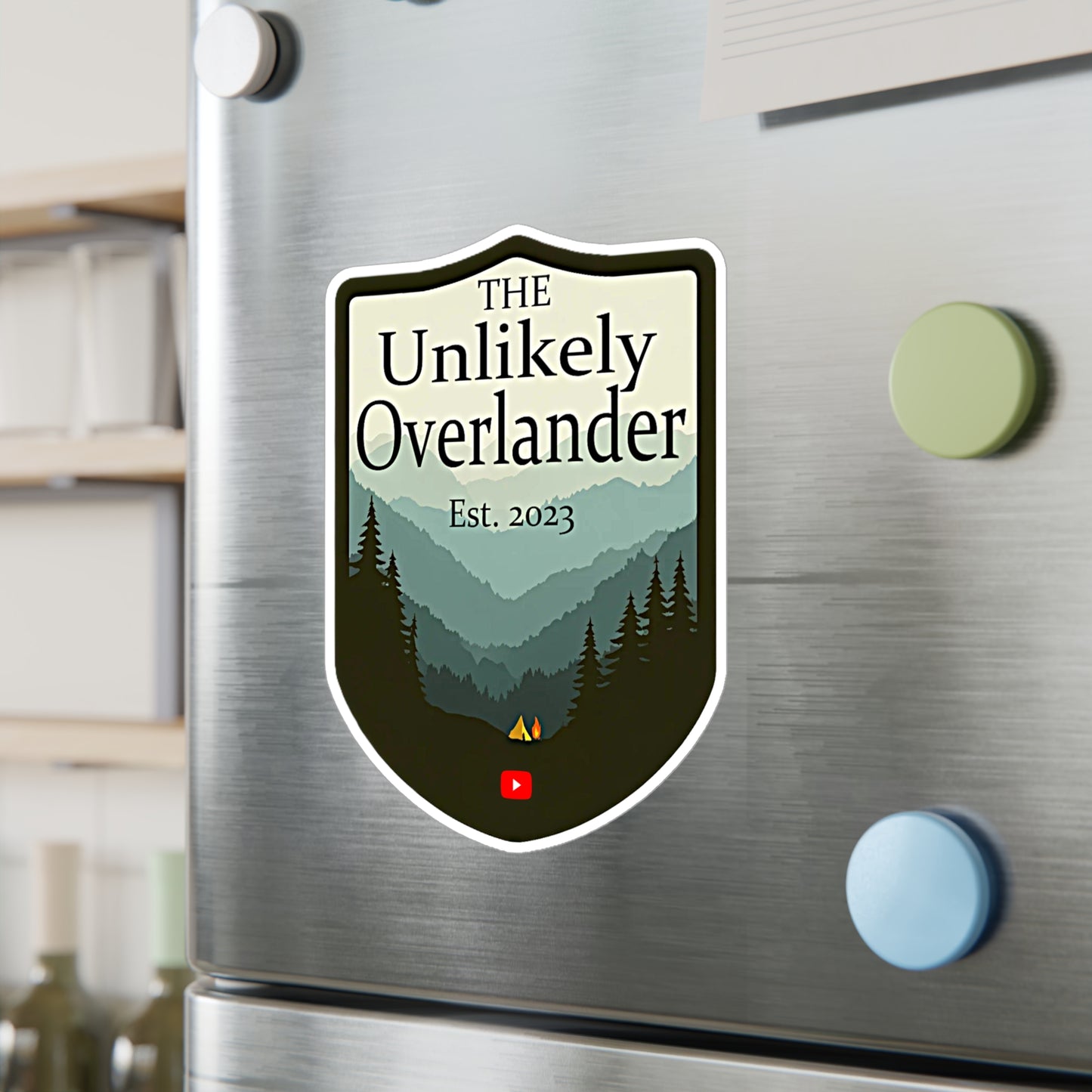 Unlikely Badge Sticker