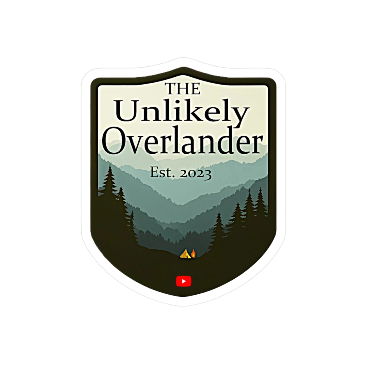 Unlikely Badge Sticker